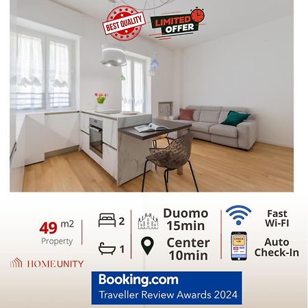 Design Premium Apartment In Center Milan - Homeunity Exterior foto